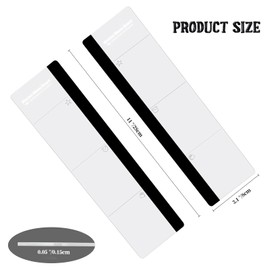 Ruzister 2 Pack Office Desk Accessories Monitor Memo Board Computer Message Board Office Supplies for Women Men Computer Sticky Notes Holder