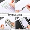 A6 Pattern PU Leather Budget Organiser with Magnetic Buckle Budget