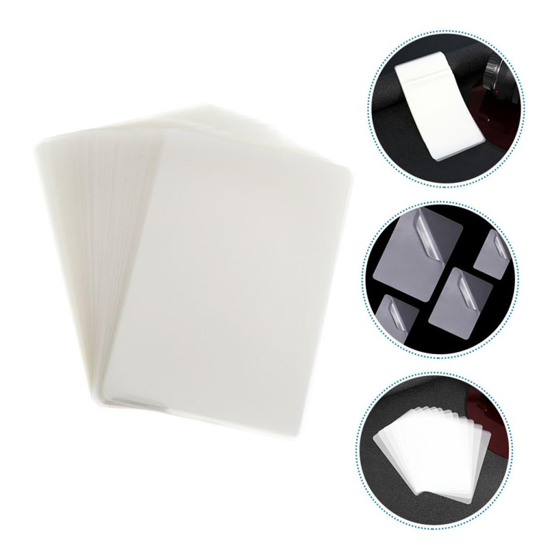 Gatuida 100Sheets Laminating Film Laminating Pouches for Photos Documents Id