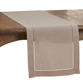 Table Runner with Hemstitched Border