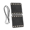 Motorcycle Hand Grip Cover Fiber Simulated Leather Anti Slip Retro