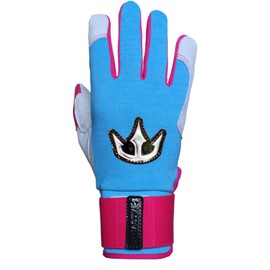 DYNASTY BASEBALL Bomb Squad Series Batting Gloves (Cotton Candy, Medium)