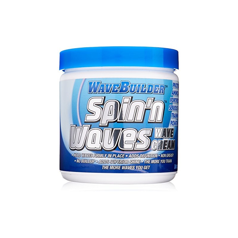 Wave Builder Spinand Waves Holding Creme, 8 Ounce