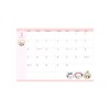 Sunstar Stationery Chiikawa S2958406 Monthly Notebook, A6, Chiikawa & Hachiware