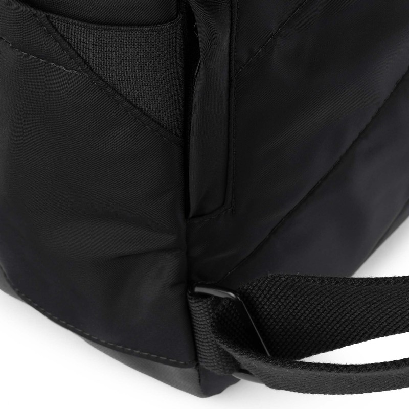 ROKA London All Black Camden P Medium Recycled Nylon Rolltop