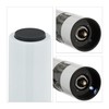 Relaxdays Salt and Pepper Mill, Set of 2, Stainless Steel,