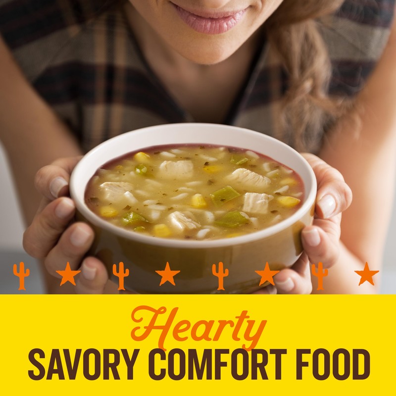 Old El Paso Mexican-Style Chicken and Rice With Corn Soup,