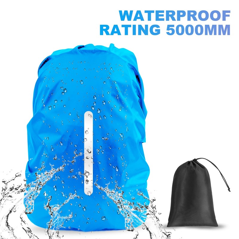 LAMA 2 fundas impermeables para mochila, protector reflectante a prueba