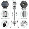 MXwcy 2 Pack Solar Lights Outdoor with Plant Stands -