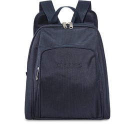 Picard HITEC Women's Backpack Nylon Medium One Size with Zip Backpack Everyday Going Out Business, navy, Sporty