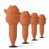 vensovo 4 Pack Terracotta Plant Watering Spikes, Cute Frog Automatic