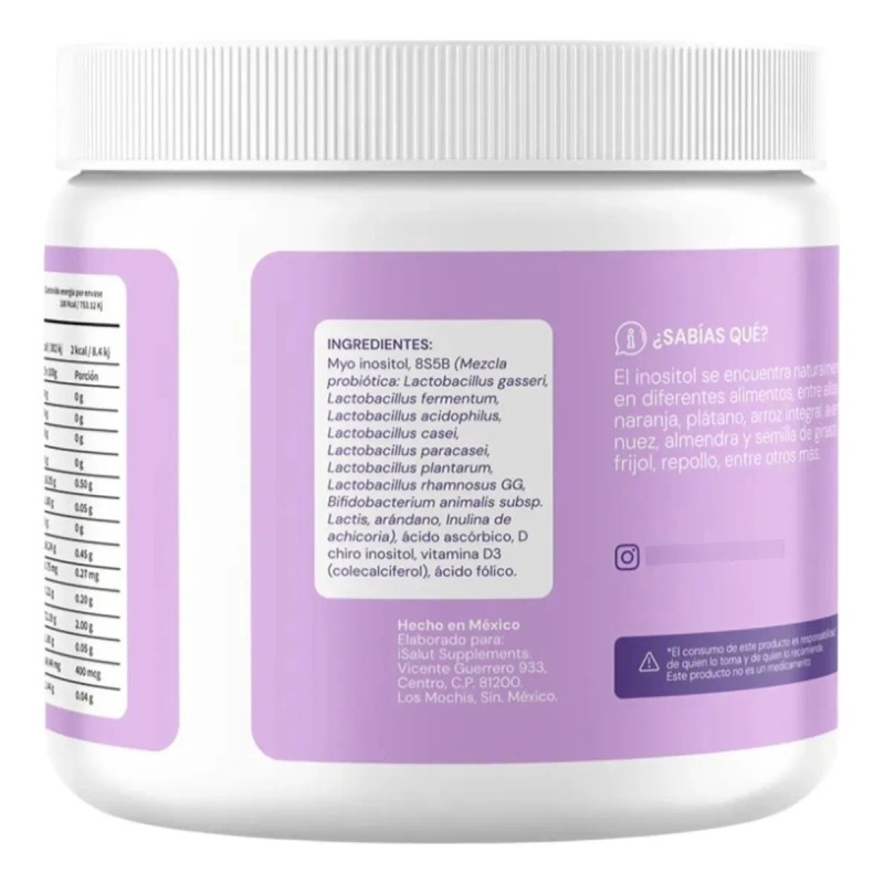 Isalut Myo & D-chiro Inositol 40:1+ácido Folico+vitamina D