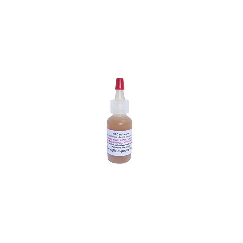 Pro-Grade Heavy-Duty Nitrile Rubber Speaker Repair Adhesive Glue (1/2 oz)