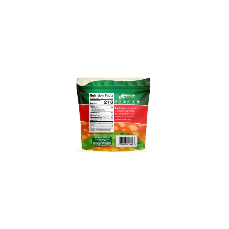 All Natural Tropical Aromatic Rice | Unpolished Ofada Rice |