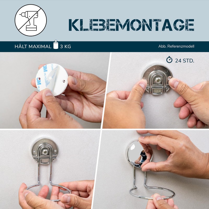 bremermann Bathroom Series Moon-Loc Cup Holder with Lid