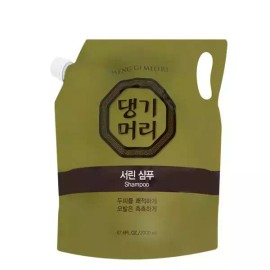 Serin 2000ml 서린 댕기머리 샴푸 리필용 한방샴푸 대용량 2000ml Pure Wash Refill Herbal Shampoo Large Capacity [Curly Hair Silky Rinse 2000ml]