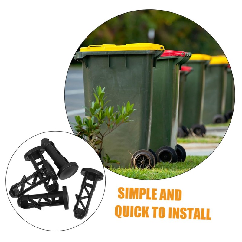 iplusmile 10Pcs Flexible Bin Lid Hinge Pins for Outdoor Garbage