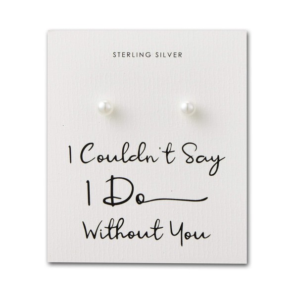 Philip Jones Sterling Silver I Couldn't Say I Do Without