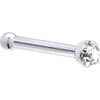 Solid Platinum 1.5mm (0.015 cttw) Genuine Diamond Nose Stud Bone