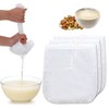 Nut Milk Bag Reusable 3 PCS 12" x 10" Food