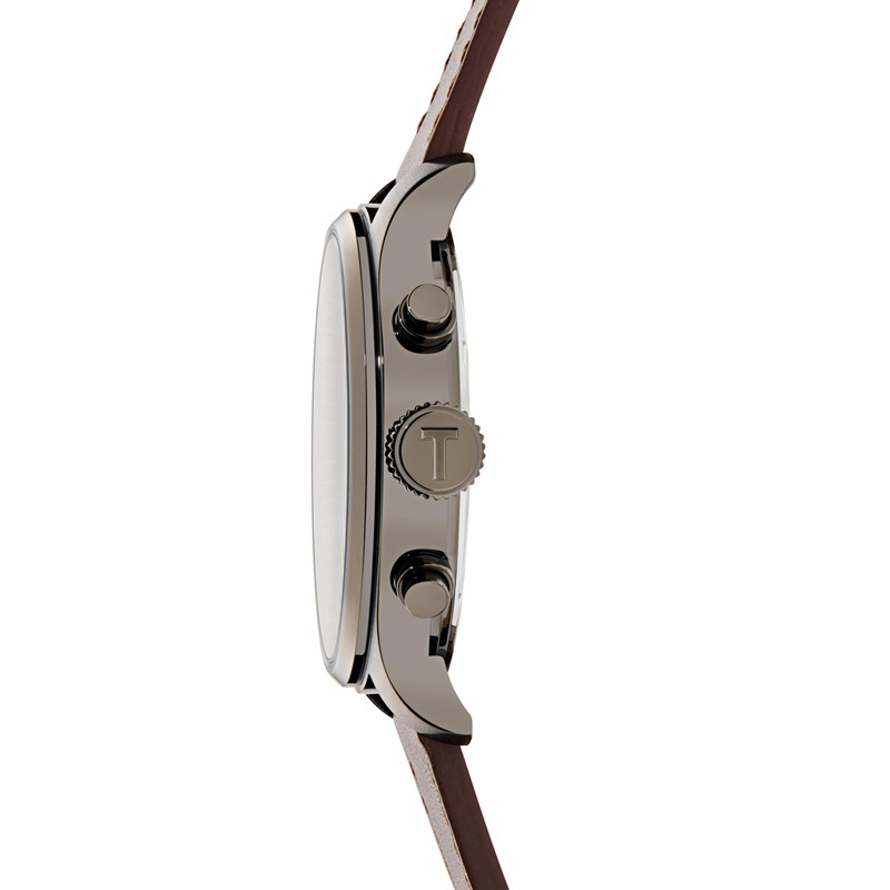 Ted Baker Gents Brown Leather Strap Watch