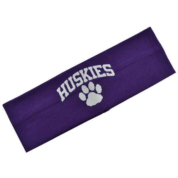 Funny Girl Designs Huskies Team Mascot School Pride Cotton Stretch Headband