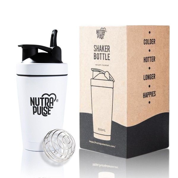 Nutra Pulse Premium Gym Protein Shaker Bottle – Durable, BPA-Free