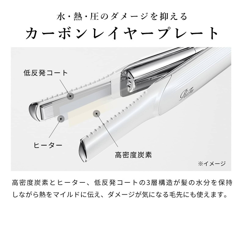 ReFa FINGER IRON ST Finger Iron Guide Book Included (Pink)