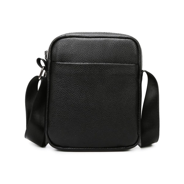 Whatna 266 Cow Leather Mini Shoulder Bag, Vertical Men's, Pochette,