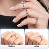 Anpro Ring Sizers for Loose Rings: Adjustable Silicone Ring Size