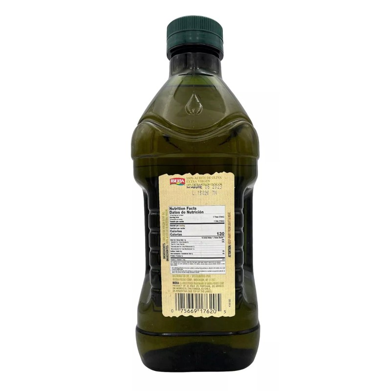 Iberia Extra Virgin Olive Oil 51 Fl Oz Cold Pressed