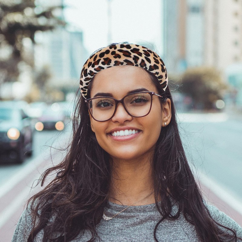 MAGICLULU Leopard Sponge Headband Headbands for Puffy Headbands for Women