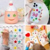 Aieino 1500pcs Star Stickers for Children - 10mm Reward Sticker