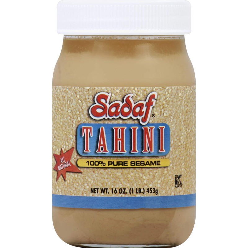 Sadaf Sesame Tahini Paste - 100% Pure Sesame Paste from