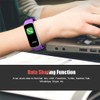 Smart Electronic Bracelet Heart Rate/Blood Pressure Detection Sport Wristband (Purple)