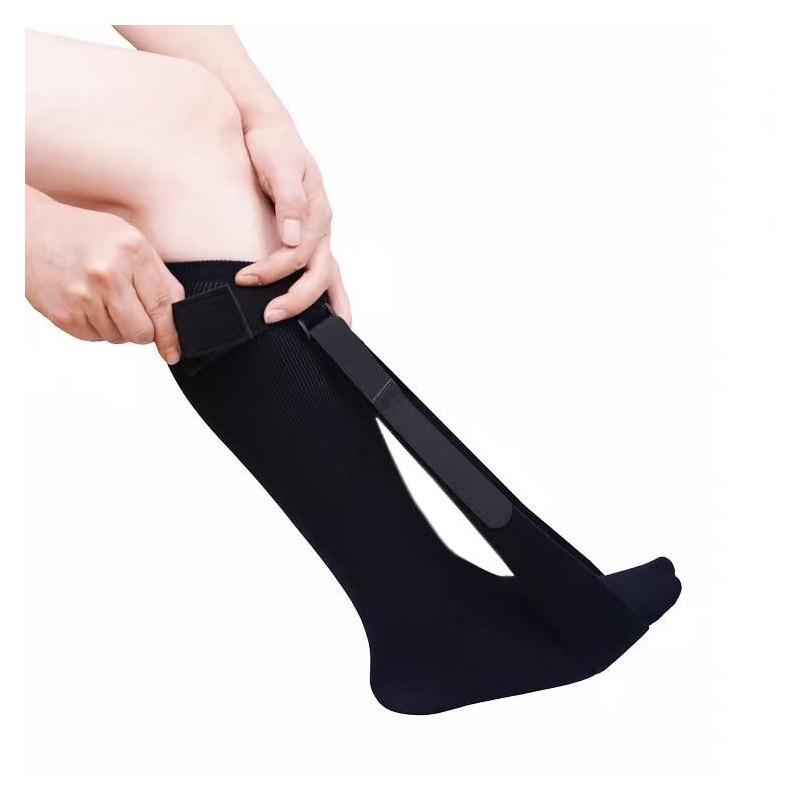 OR8 Wellness Night Sock Brace Compression Sleeve, Heel Support and
