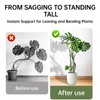 Yhtpouqe 3 Pack Extendable Plant Stakes, 16.5-42.5 Inch Plant Stakes