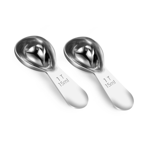 Quazake Coffee Scoop 1 Tablespoon Scoop Measuring Spoon for Ground