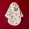 Christmas Dog Hoodie White Background Print Cute Gingerbread Man Dog