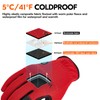 Vgo... Waterproof Touchscreen, Warm Safety Working Gloves in Cold Weather