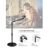 elitehood elitehood Heavy Duty Aluminum Overhead Phone Stand, 15 in