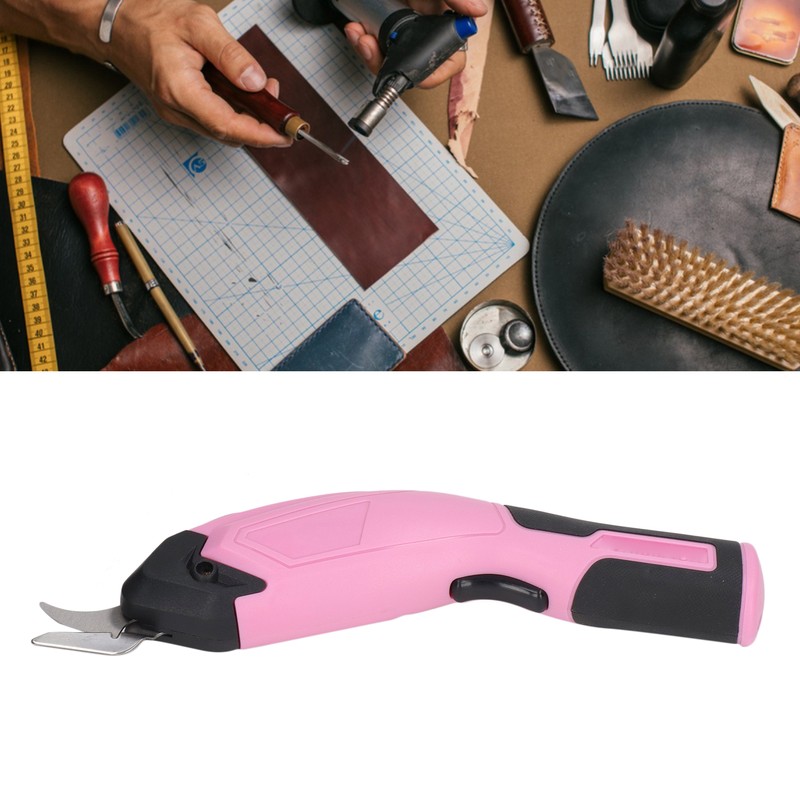 Electric Scissors USB Charge Ergonomic Handle Aluminium Alloy Easy Control