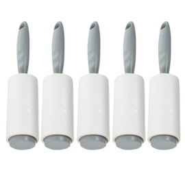 Puranex Extra Sticky Lint Roller with Upgraded Non-Slip Handle, Easy Tear Sheets, 150 Sheets (5-Pack), Removes Pet Hair, Lint, Dust, and Debris