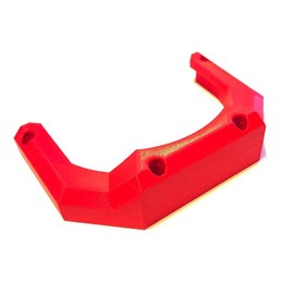 Wall Mount for Milwaukee M18 Vacuum 0882-20 - Colour: Red