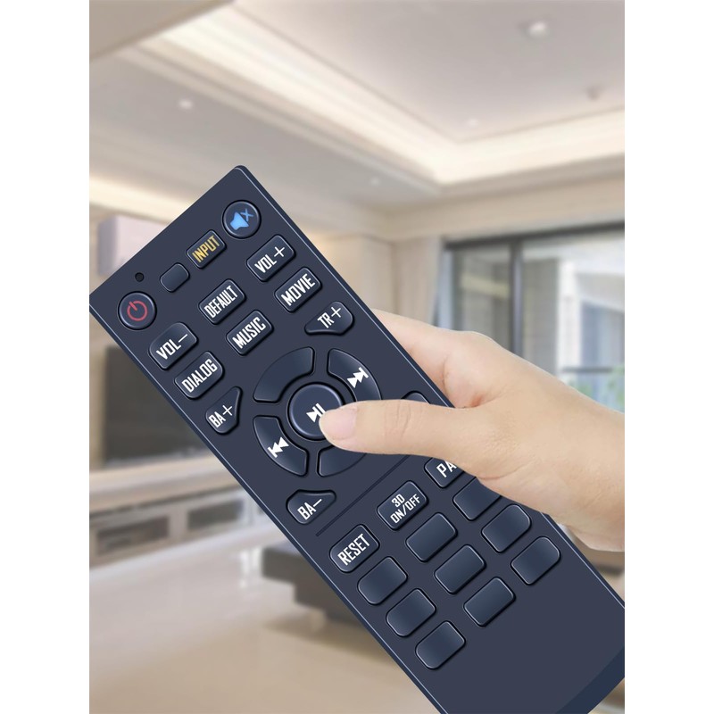 GOUYESHO Replacement Remote Control for Majority Naga 60 Bluetooth Soundbar