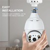 KOWVOWZ 360° Security Cameras Wireless Outdoor, 2.4GHz & 5GHz WiFi