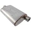 Pypes Performance Exhaust MVS13: Street Pro Series Muffler 14 in
