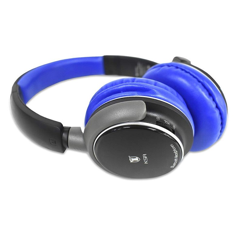 Kaiser Audífonos KSR Bluetooth y Manos Libres Azules