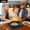 VBGK Electric Cooktop, 1800W Single Burner Induction Cooktop with 9