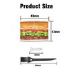 Spespo Herb Grinders, Large Spice Crusher 63mm, 4 Layers Metal